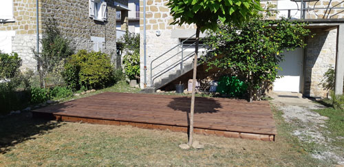 Terrasse en plateau Brive